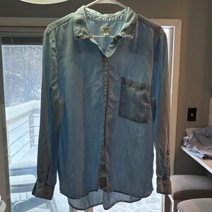 Style & Co. Women's Light Blue Blouse